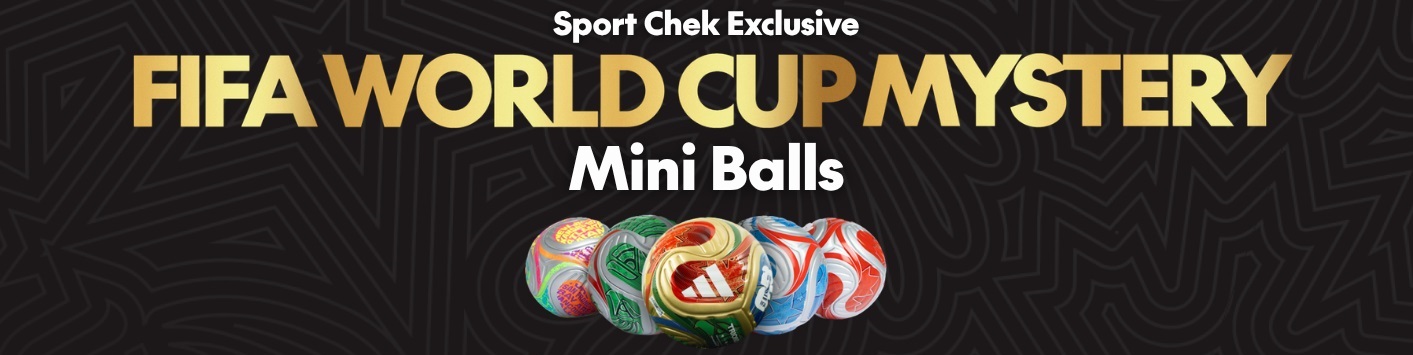 FIFA Mystery Mini soccer balls have arrived at Sportchek!!